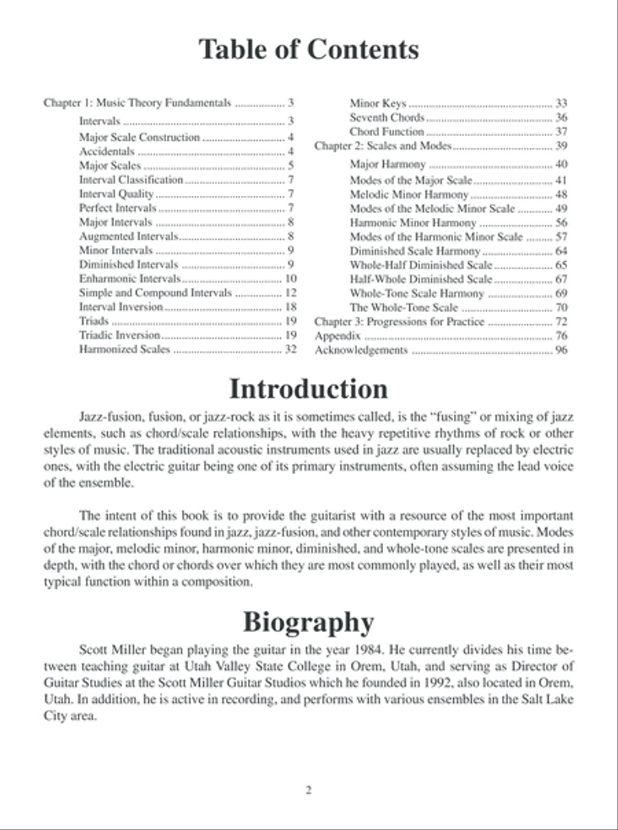 Getting Into Jazz Fusion Guitar Electric Guitar scores gallery preview page 3