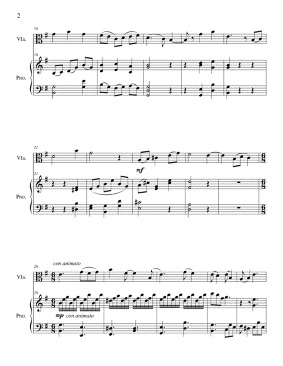 Cantabile for Viola and Piano image number null