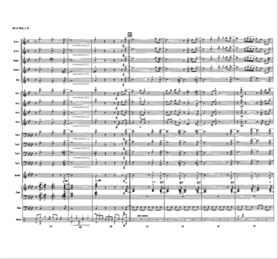 Eat At Joe's Eat At Joe's Jazz Ensemble scores gallery preview page 17