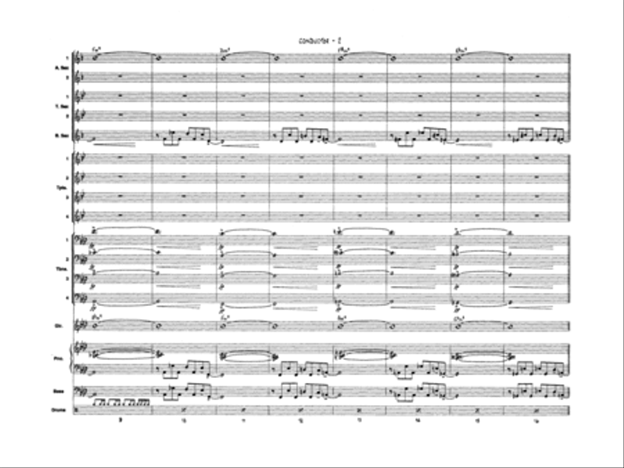 James Bond Theme: Score Jazz Ensemble scores gallery preview page 2