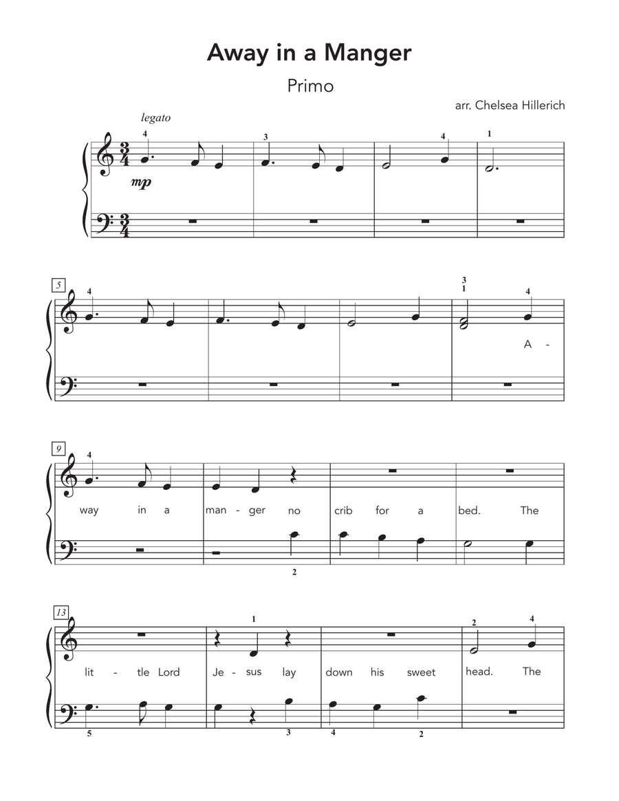 Away In a Manger Away In a Manger Piano Method scores gallery preview page 2