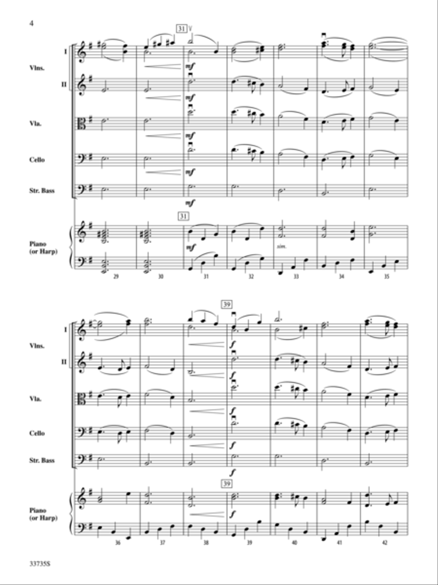 Greensleeves String Orchestra scores gallery preview page 4