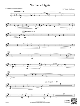 Northern Lights: E-flat Baritone Saxophone