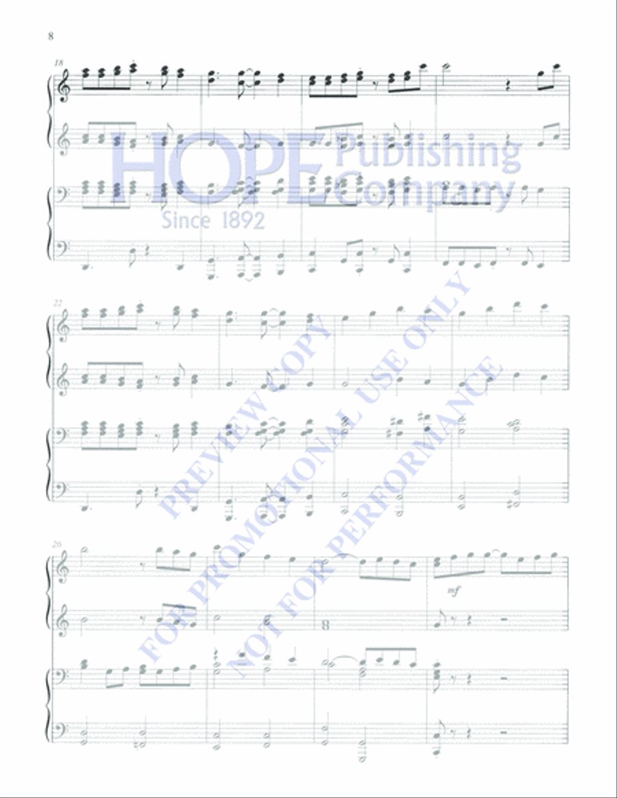 Contemporary Hymns and Songs II Piano Accompaniment scores gallery preview page 12