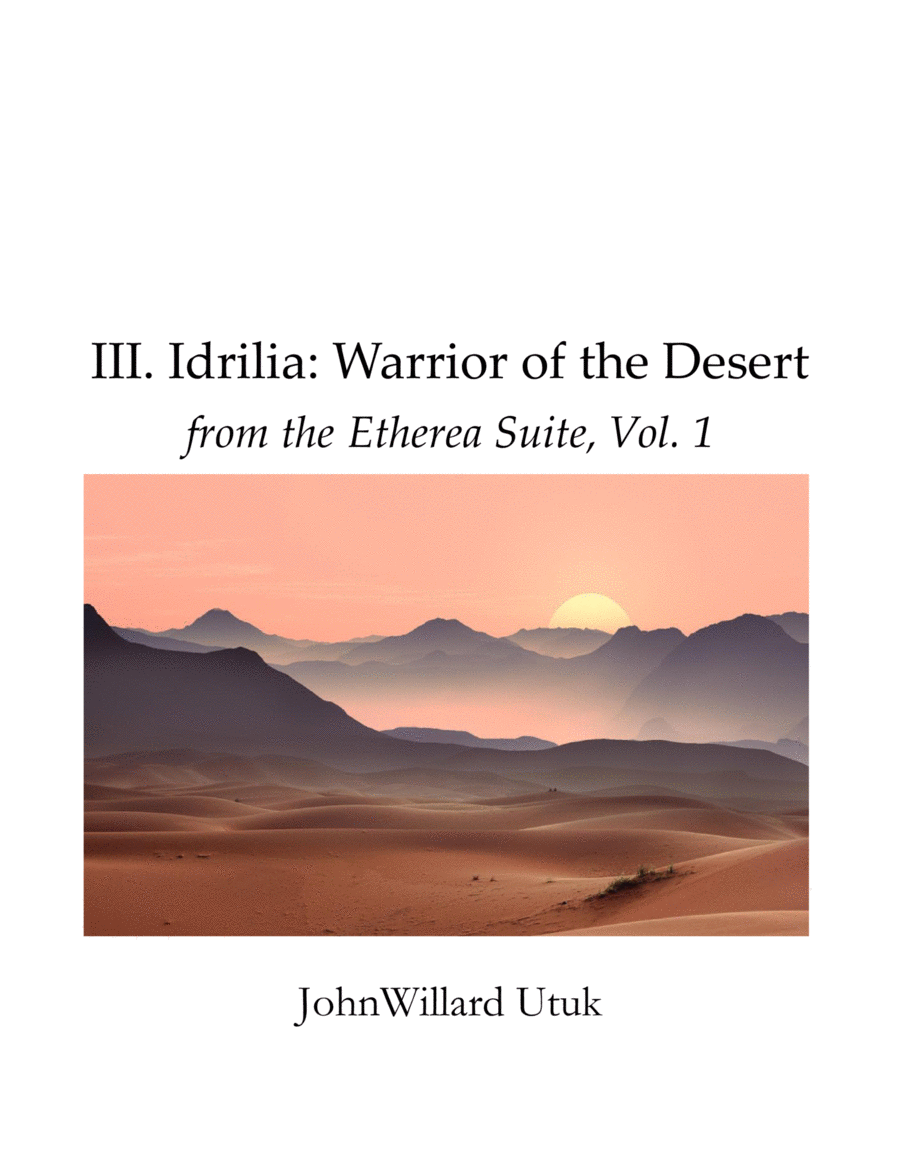 Idrilia: Warrior of the Desert (Idrilia’s Theme) from The Etherea Suite, Vol. 1 image number null