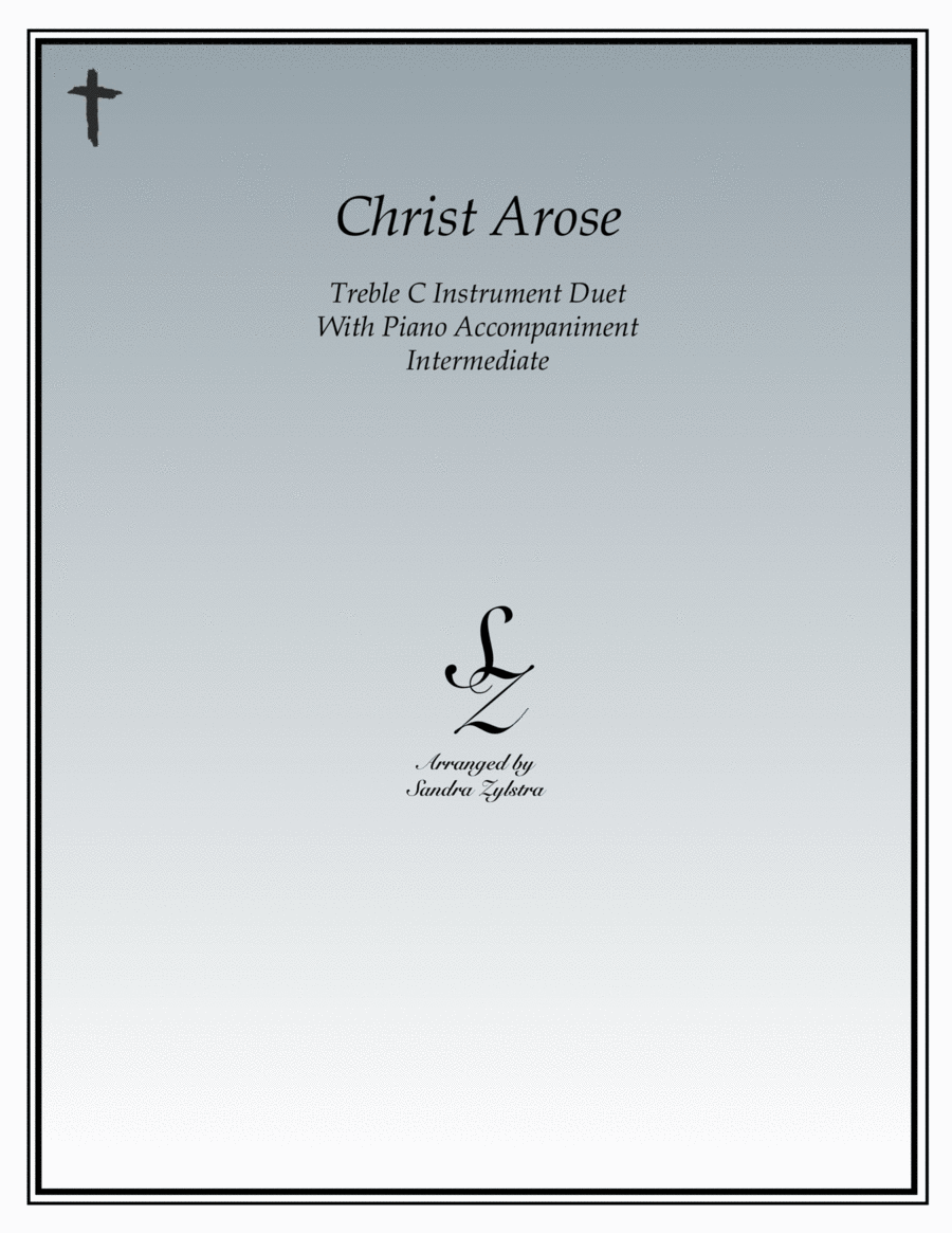 Christ Arose (treble C instrument duet) image number null
