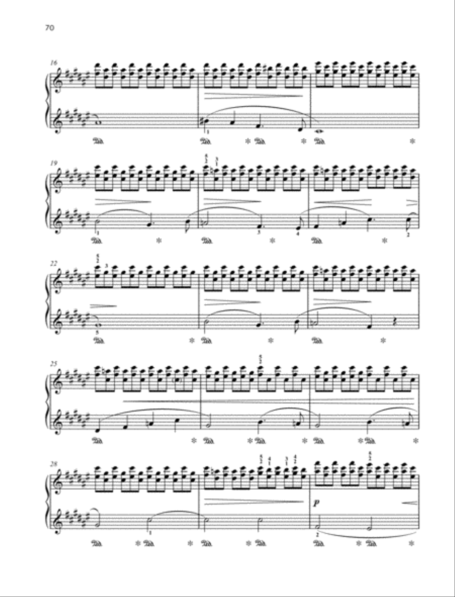 Rêve angélique Rêve angélique Piano Solo scores gallery preview page 2