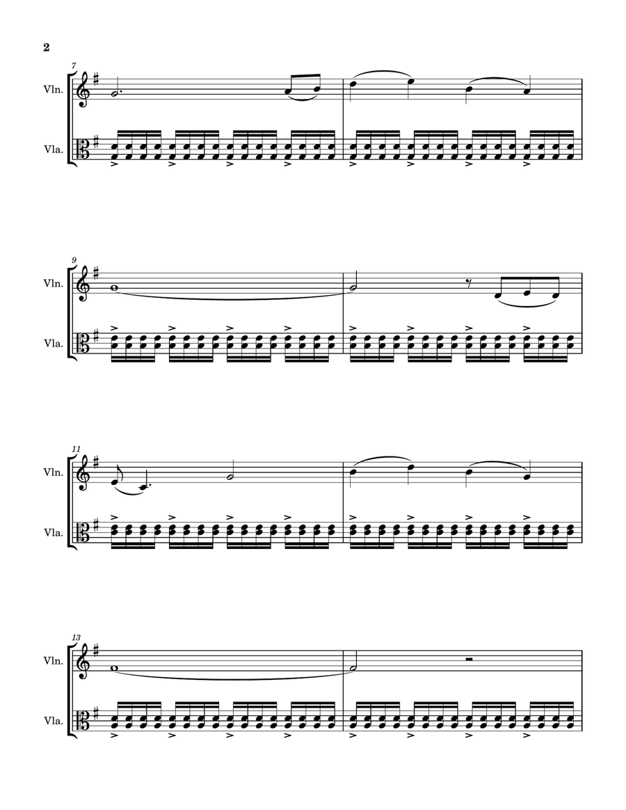 Bridgerton Main Title String Duet scores gallery preview page 4
