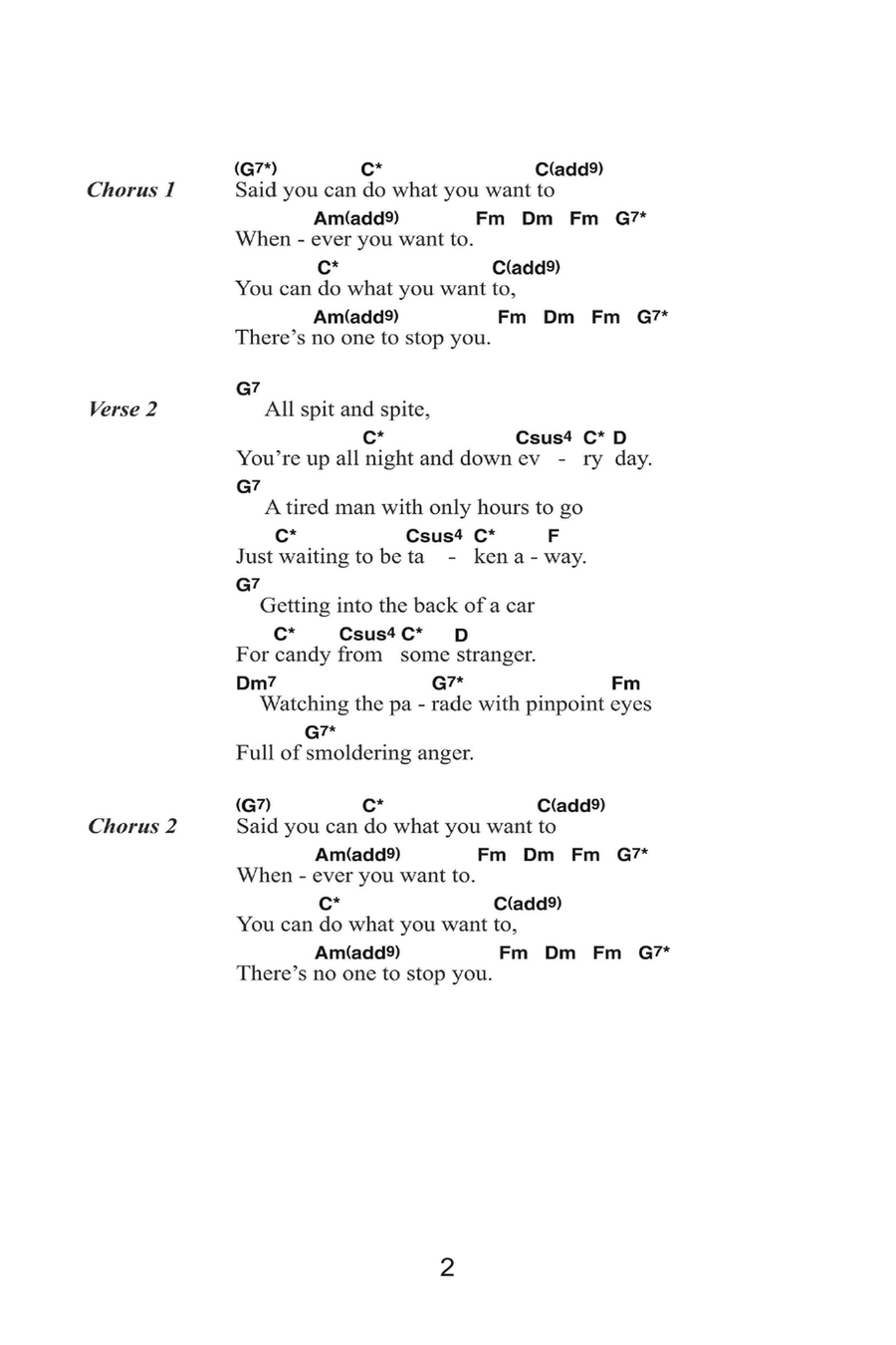 Ballad Of Big Nothing Guitar scores gallery preview page 2