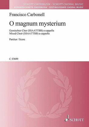 Book cover for O Magnum Mysterium