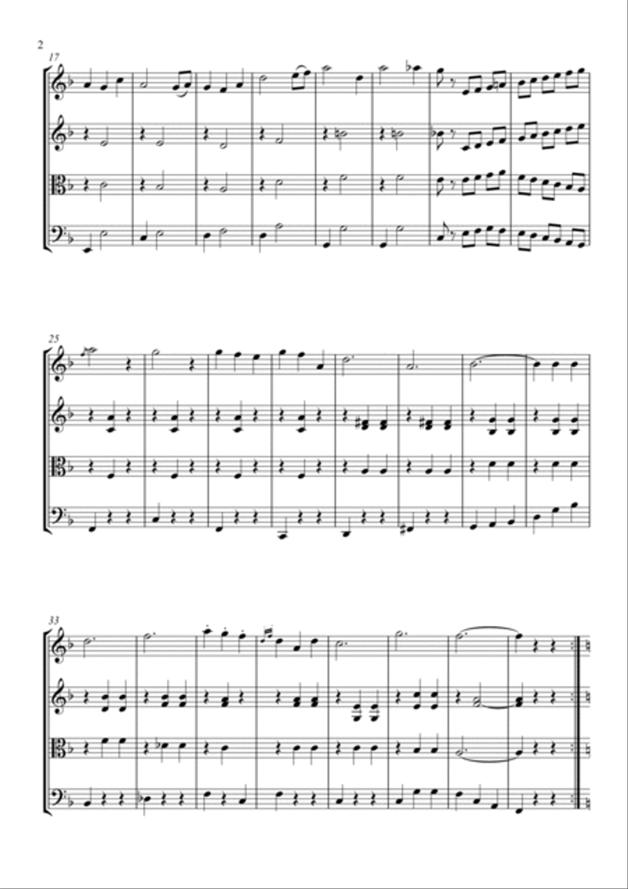 The Hesitation String Quartet scores gallery preview page 2