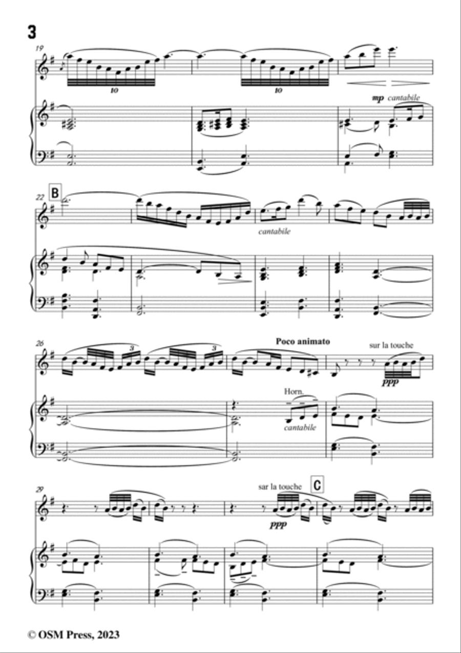 Vaughan Williams-The Lark Ascending(1925),in e minor Violin Solo scores gallery preview page 4