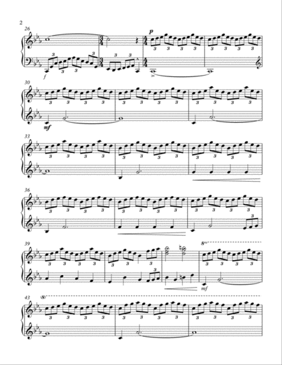Prepare Piano Solo scores gallery preview page 2