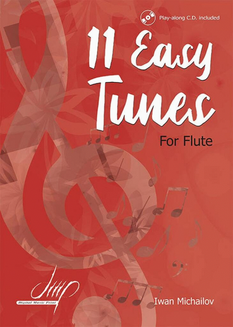 11 Easy Tunes for Flute Flute Solo scores gallery preview page 1