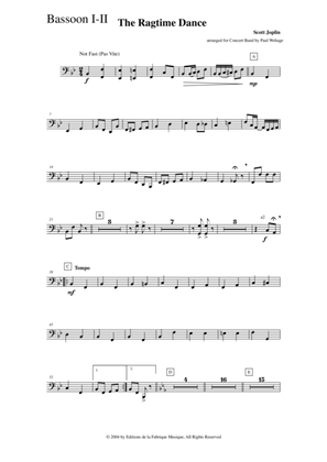Scott Joplin: The Ragtime Dance, arranged for concert band by Paul Wehage: bassoon 1-2 part