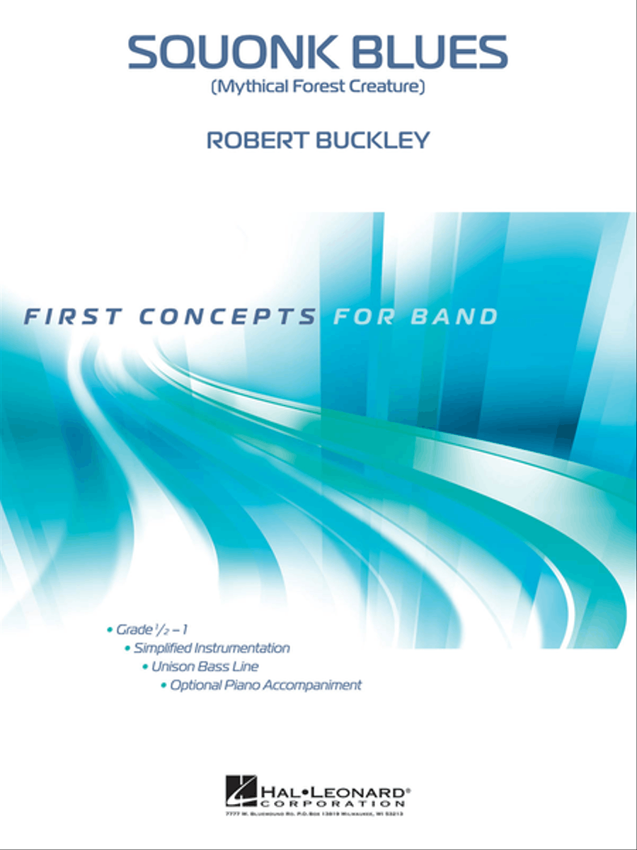 Squonk Blues (Mythical Forest Creature) Concert Band scores gallery preview page 1