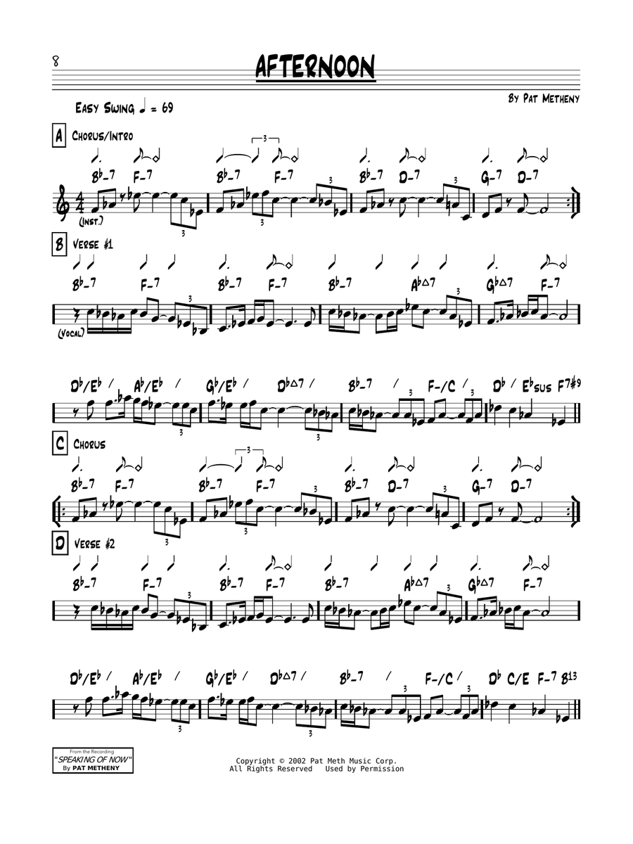 Afternoon Piano scores gallery preview page 1