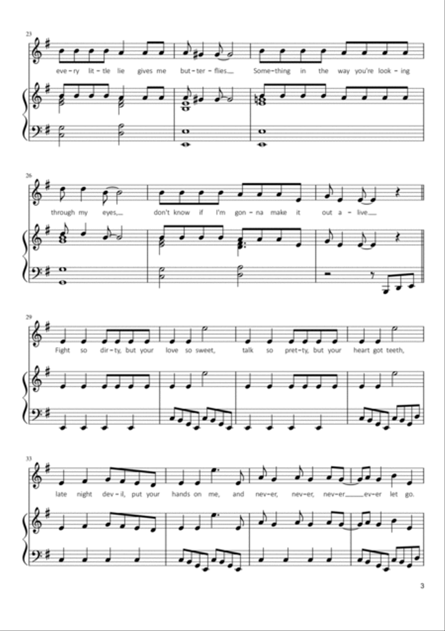 Teeth Voice scores gallery preview page 3