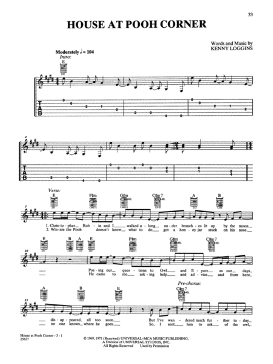 Easy Guitar Anthology Electric Guitar scores gallery preview page 4