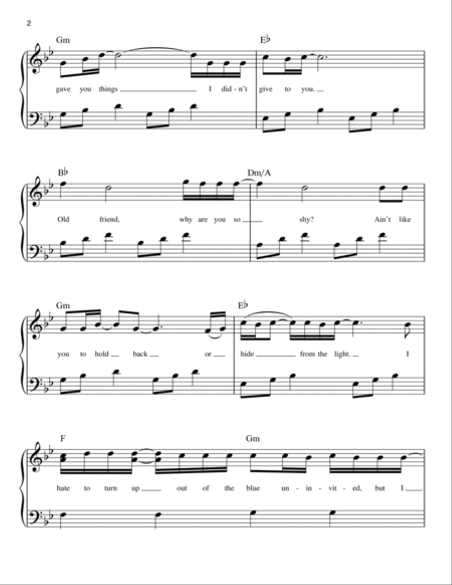 Someone Like You Voice scores gallery preview page 2