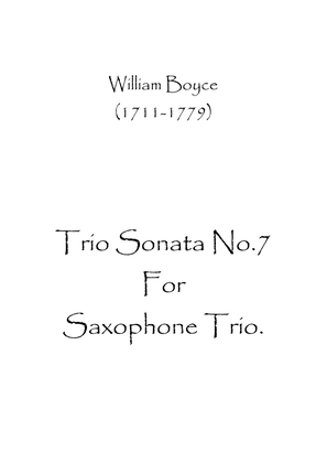 Book cover for Trio Sonata No.7