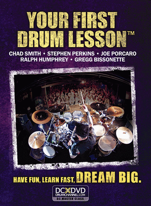 Book cover for Your First Drum Lesson
