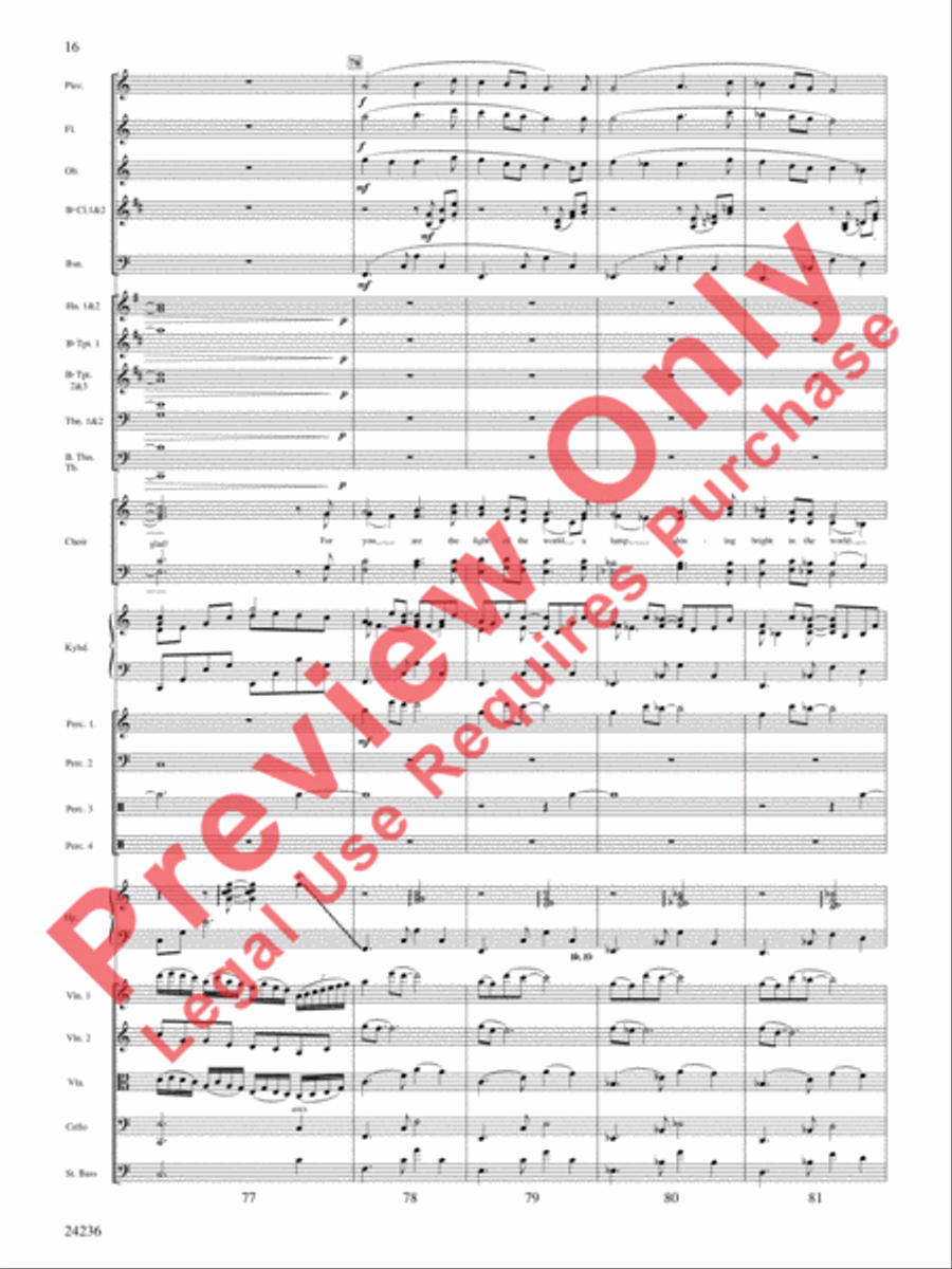 Rejoice and Be Glad Rejoice and Be Glad Choir scores gallery preview page 17