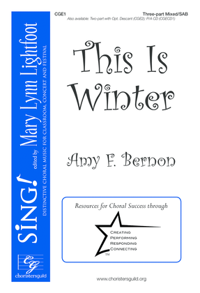 This Is Winter (Three-part Mixed/SAB)