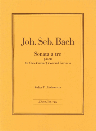 Triosonate g-moll BWV 528