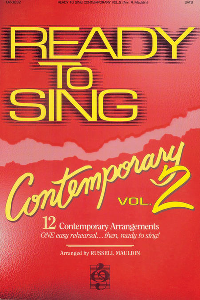 Ready To Sing Contemporary, Volume 2 (Tenor Rehearsal Track Cassette)