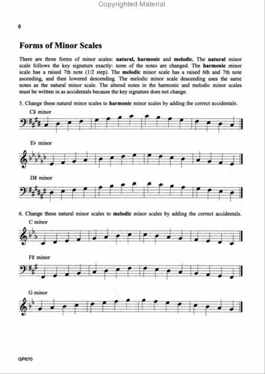 Fundamentals of Piano Theory - Level Ten Piano Method scores gallery preview page 2