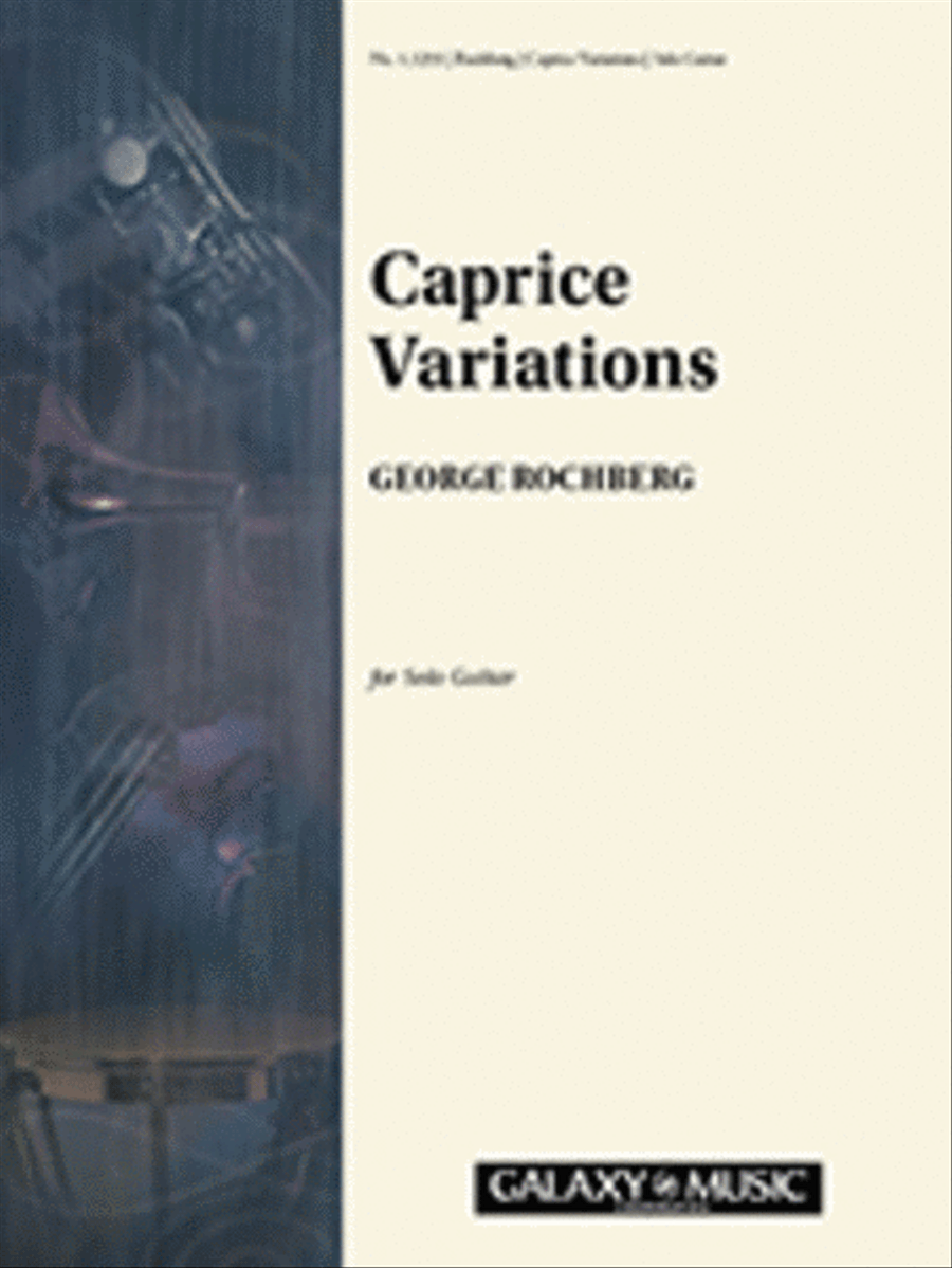 Caprice Variations Classical Guitar scores gallery preview page 1