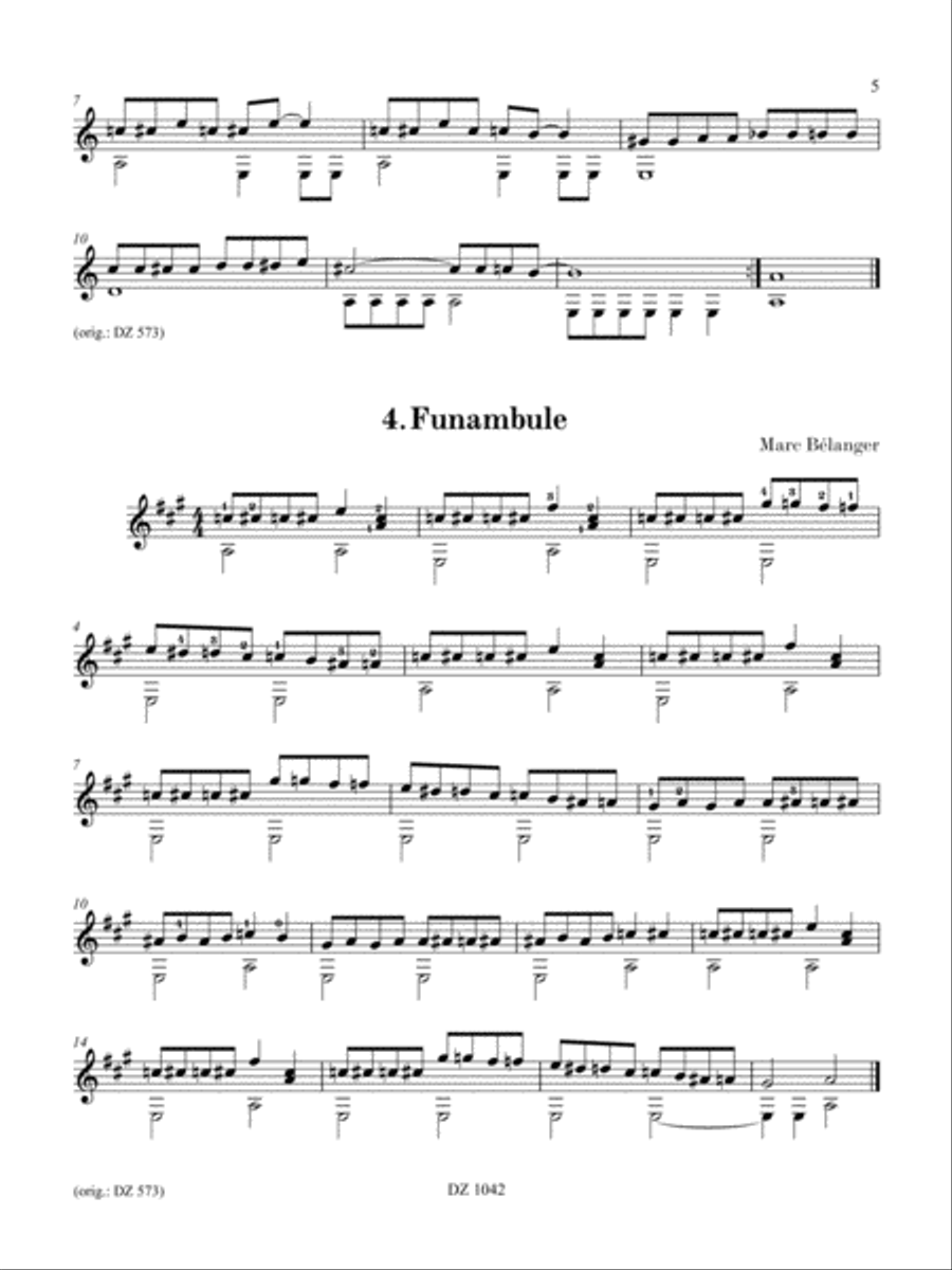La guitare dans tous ses états, vol. 2 Classical Guitar scores gallery preview page 5