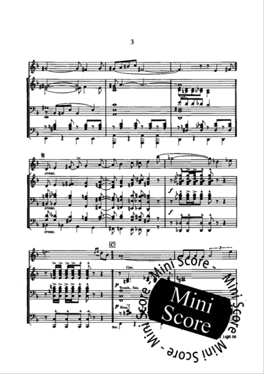Samba Nostalgica Concert Band scores gallery preview page 7