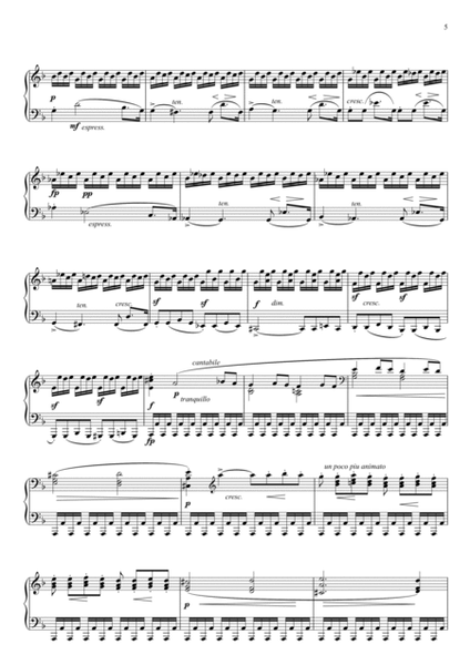 Moonlight Sonata Transposed to D minor - 3 mvt.