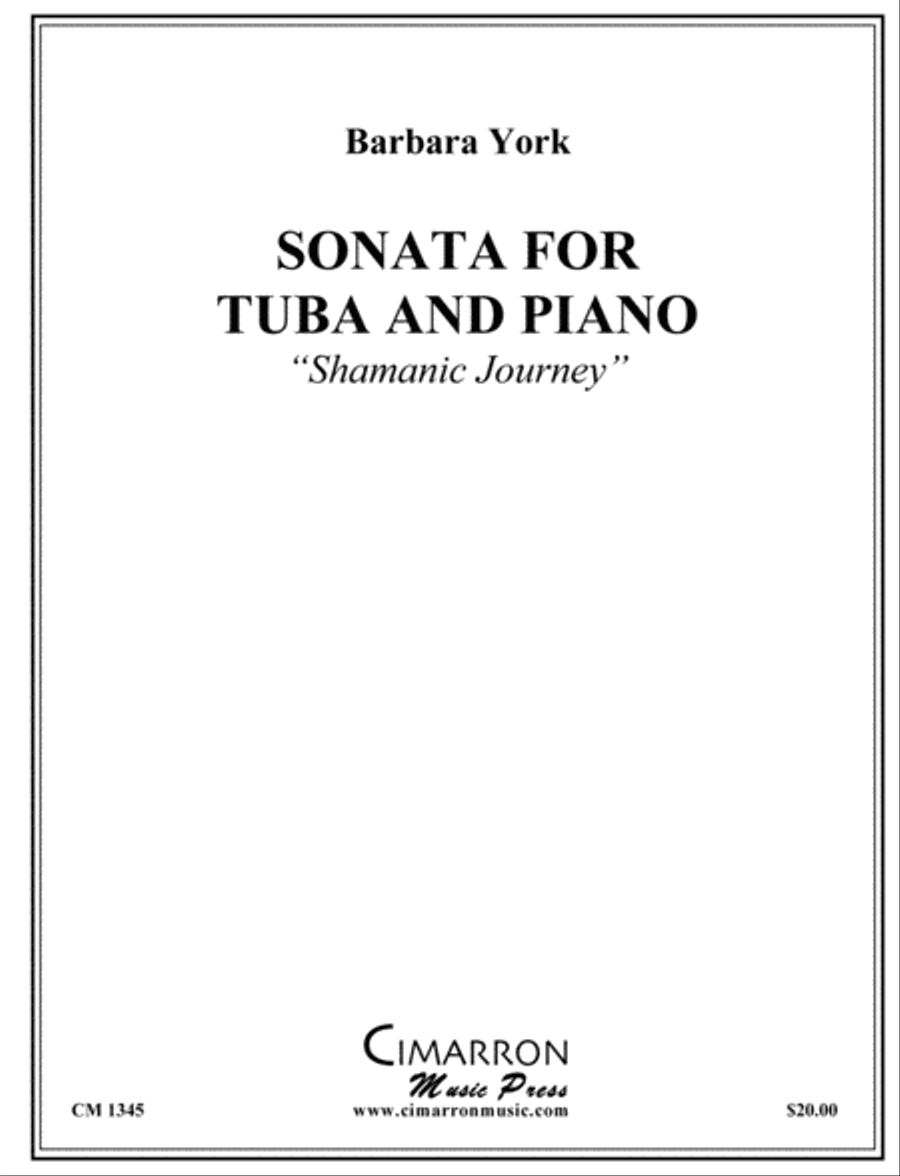 Sonata for Tuba Tuba scores gallery preview page 1