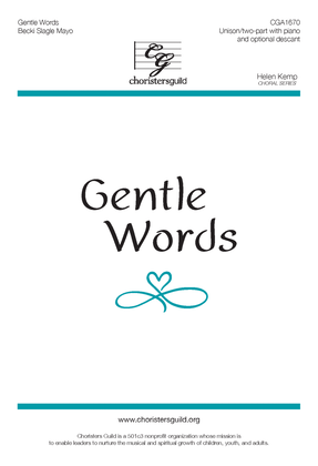 Book cover for Gentle Words