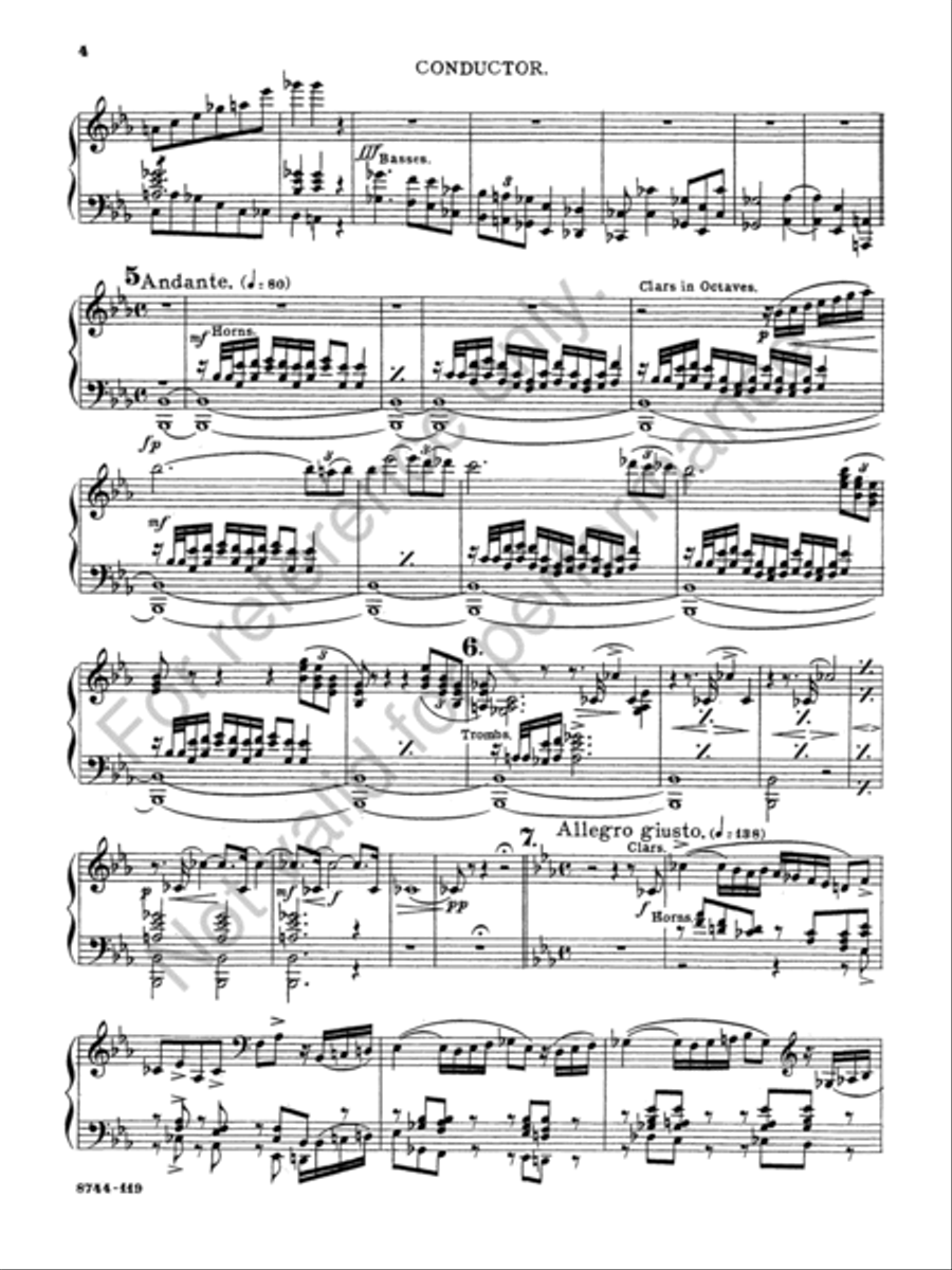 1812 Concert Band scores gallery preview page 5