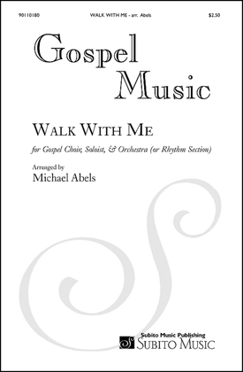 Book cover for Walk With Me arr.