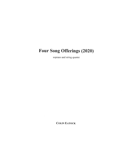 Four Song Offerings (2020) image number null