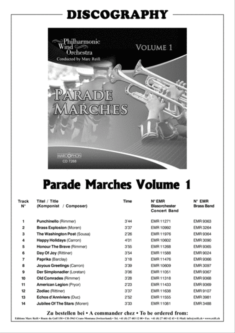 Der Simplonadler Der Simplonadler Concert Band scores gallery preview page 3