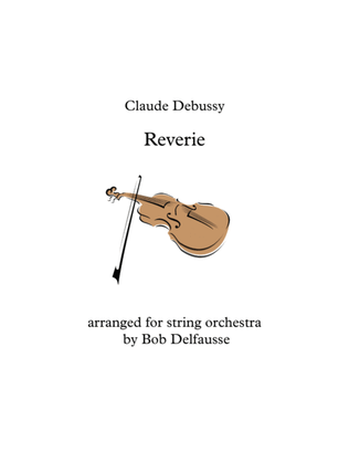 Book cover for Debussy's Reverie for String Orchestra