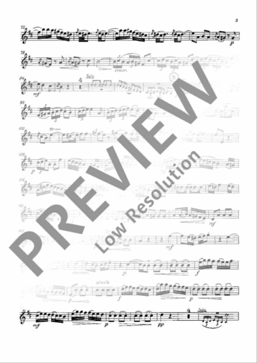 Concerto D Major Concerto D Major Violin scores gallery preview page 4