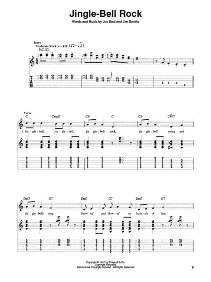 The Ultimate Christmas Guitar Songbook Guitar Tablature scores gallery preview page 4
