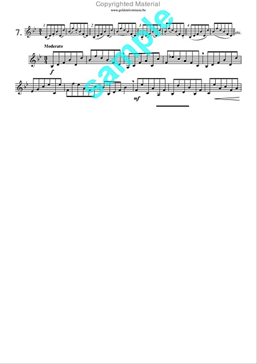 34 studies vol. 1 for horn Horn scores gallery preview page 8