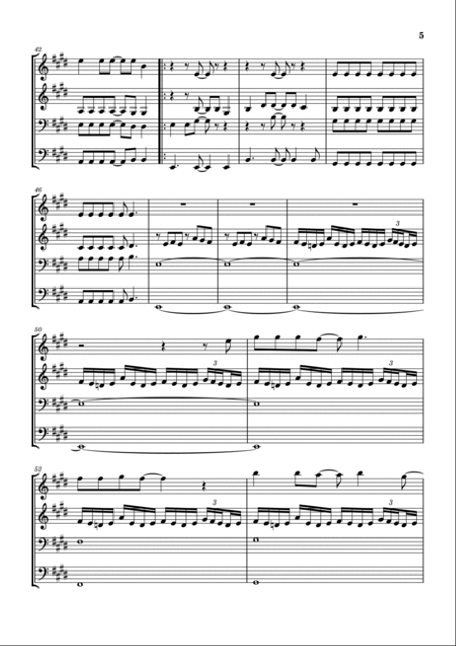 The Spirit Of Radio Brass Ensemble scores gallery preview page 6