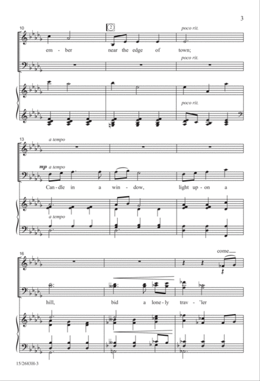 Evening in December Evening in December 4-Part scores gallery preview page 4
