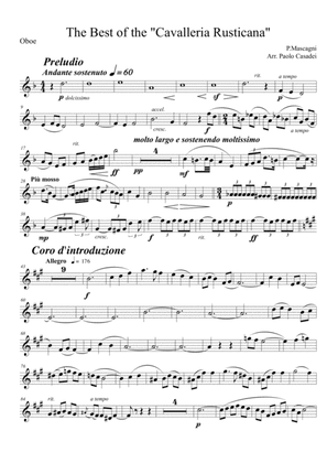 Cavalleria Rusticana per Quintetto di fiati - Oboe