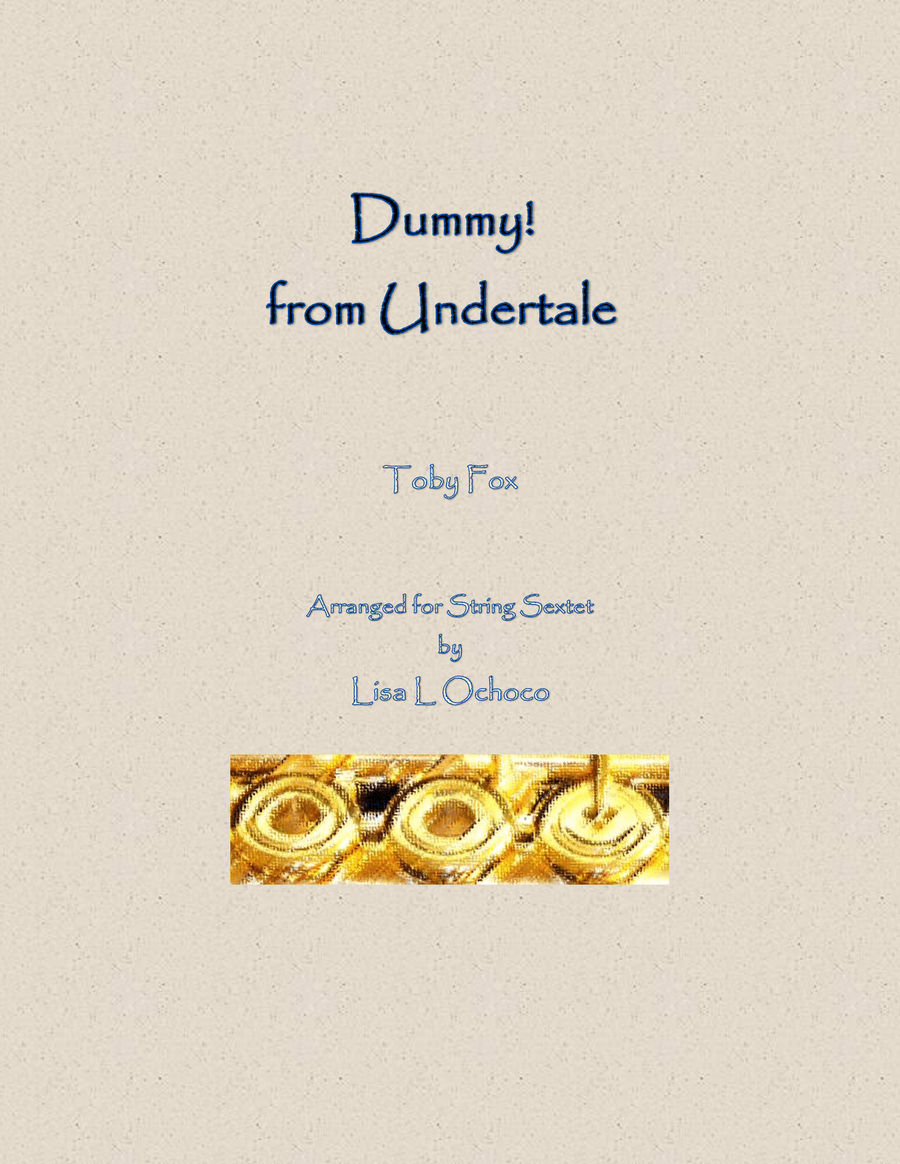 Dummy! (from Undertale) String Orchestra scores gallery preview page 1