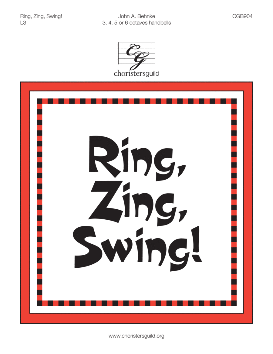 Ring, Zing, Swing! Handbell Choir scores gallery preview page 1